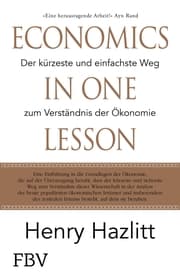 Cover von Economics in one Lesson