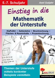 Cover von Einstieg in die Mathematik der Unterstufe