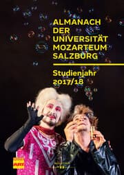 Cover von Almanach der Universität Mozarteum Salzburg. Studienjahr 2017/18