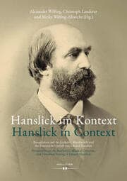 Cover von Hanslick im Kontext / Hanslick in Context