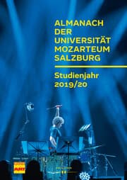 Cover von Almanach der Universität Mozarteum Salzburg