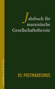 Cover von Jahrbuch für marxistische Gesellschaftstheorie 3