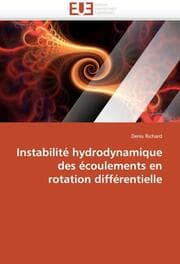 Cover von Instabilite hydrodynamique des ecoulements en rotation differentielle