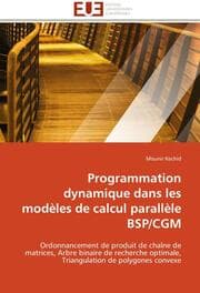 Cover von Programmation dynamique dans les modèles de calcul parallèle BSP/CGM