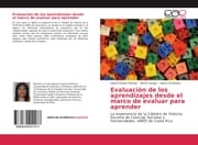 Cover von Evaluación de los aprendizajes desde el marco de evaluar para aprender