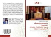 Cover von L'Évangélisation de l'Ubembe: Mission chrétienne ou de déchristianisation?