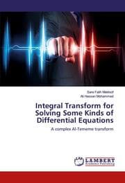 Cover von Integral Transform for Solving Some Kinds of Differential Equations