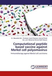 Cover von Computational peptide based vaccine against Merkel cell polyomavirus