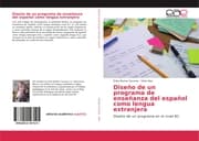Cover von Diseño de un programa de enseñanza del español como lengua extranjera