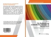 Cover von Die Besteuerung ausländischer Künstler in Deutschland