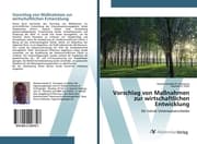 Cover von Vorschlag von Maßnahmen zur wirtschaftlichen Entwicklung