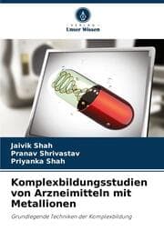 Cover von Komplexbildungsstudien von Arzneimitteln mit Metallionen