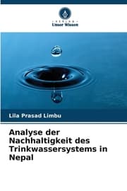 Cover von Analyse der Nachhaltigkeit des Trinkwassersystems in Nepal