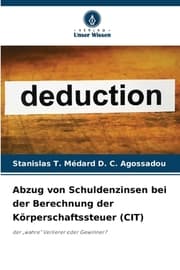 Cover von Abzug von Schuldenzinsen bei der Berechnung der Körperschaftssteuer (CIT)