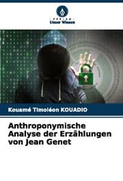 Cover von Anthroponymische Analyse der Erzählungen von Jean Genet