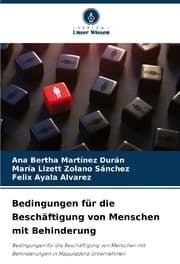 Cover von Bedingungen für die Beschäftigung von Menschen mit Behinderung