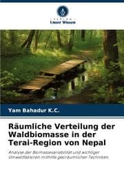 Cover von Räumliche Verteilung der Waldbiomasse in der Terai-Region von Nepal