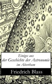 Cover von Einiges aus der Geschichte der Astronomie im Alterthum