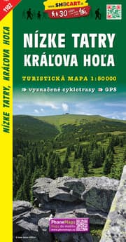 Cover von Nízké Tatry, Kráova Hoa / Niedere Tatra, Königsberg (Wander - Radkarte 1:50.000)