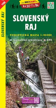 Cover von Slovensky ráj/Slowakisches Paradies (Wander-Radkarte 1:50.000)