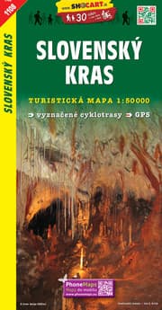 Cover von Slovensky kras/Slowakischer Karst (Wander-Radkarte 1:50.000)