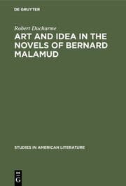 Cover von Art and Idea in the Novels of Bernard Malamud
