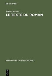 Cover von Le Texte du Roman