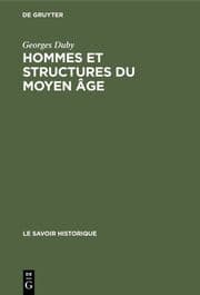 Cover von Hommes et structures du Moyen âge
