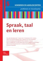 Cover von Spraak, taal en leren