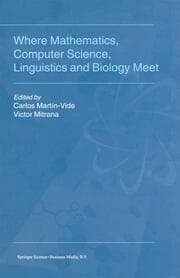 Cover von Where Mathematics, Computer Science, Linguistics and Biology Meet