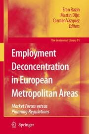 Cover von Employment Deconcentration in European Metropolitan Areas