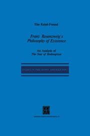 Cover von Franz Rosenzweigs Philosophy of Existence