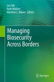 Cover von Managing Biosecurity Across Borders