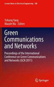 Cover von Green Communications and Networks