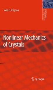 Cover von Nonlinear Mechanics of Crystals