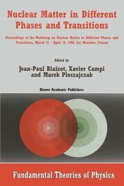 Cover von Nuclear Matter in Different Phases and Transitions