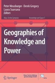 Cover von Geographies of Knowledge and Power