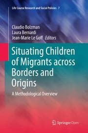 Cover von Situating Children of Migrants across Borders and Origins