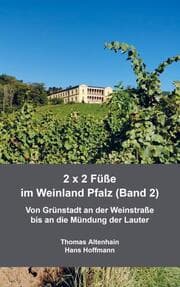 Cover von 2 x 2 Füße im Weinland Pfalz (Band 2)