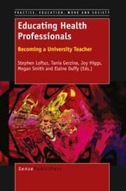 Cover von EDUCATING HEALTH PROFESSIONALS: BECOMING A UNIVERSITY TEACHER