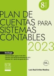 Cover von Plan de cuentas para sistemas contables 2023