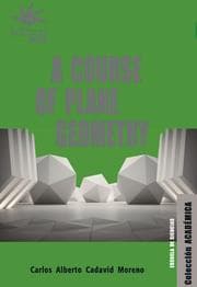 Cover von A course of plane geometry