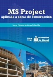 Cover von MS Project aplicado a obras de construcción