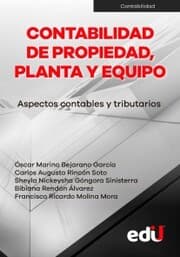 Cover von Contabilidad de propiedad, planta y equipo - Aspectos contables y tributarios