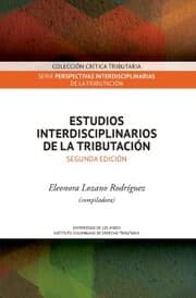 Cover von Estudios interdisciplinarios de la tributación