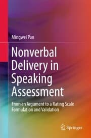 Cover von Nonverbal Delivery in Speaking Assessment