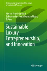Cover von Sustainable Luxury, Entrepreneurship, and Innovation