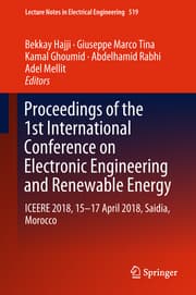 Cover von Proceedings of the 1st International Conference on Electronic Engineering and Renewable Energy