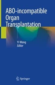 Cover von ABO-incompatible Organ Transplantation
