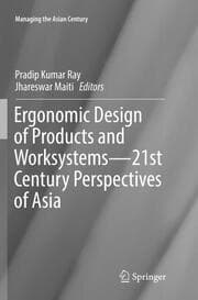 Cover von Ergonomic Design of Products and Worksystems - 21st Century Perspectives of Asia
